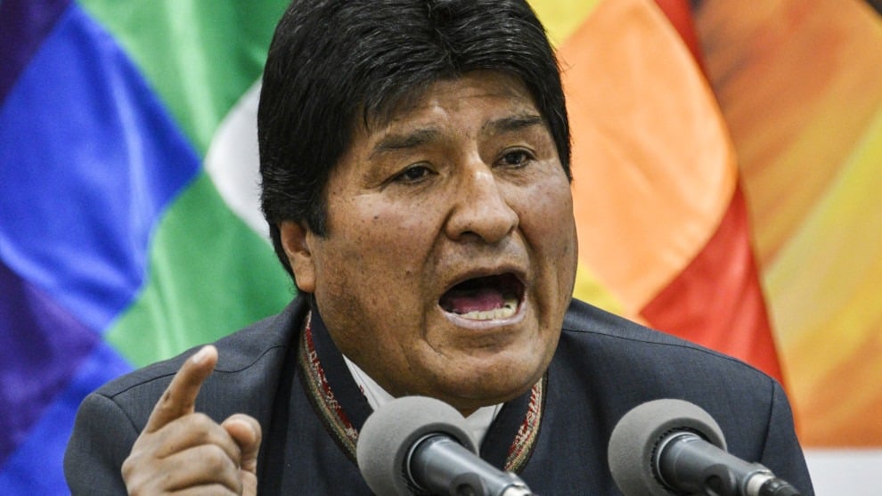evo morales bolivia