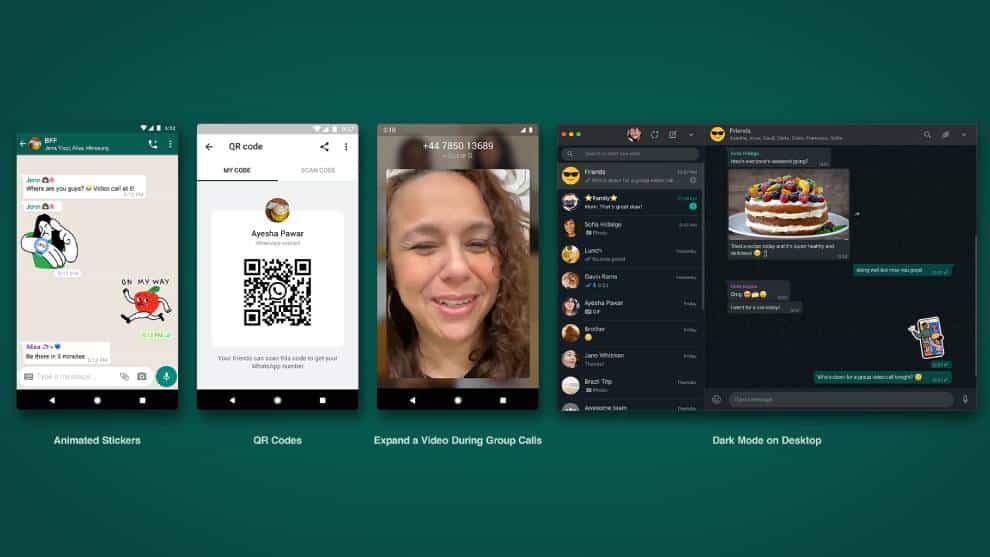 WhatsApp Web modo oscuro