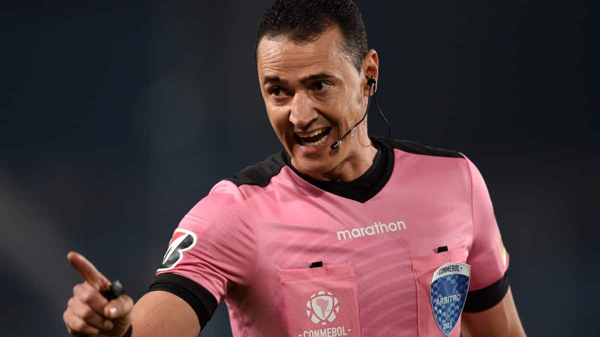 Wilmar Roldán, el árbitro de la final de Copa Sudamericana 2022