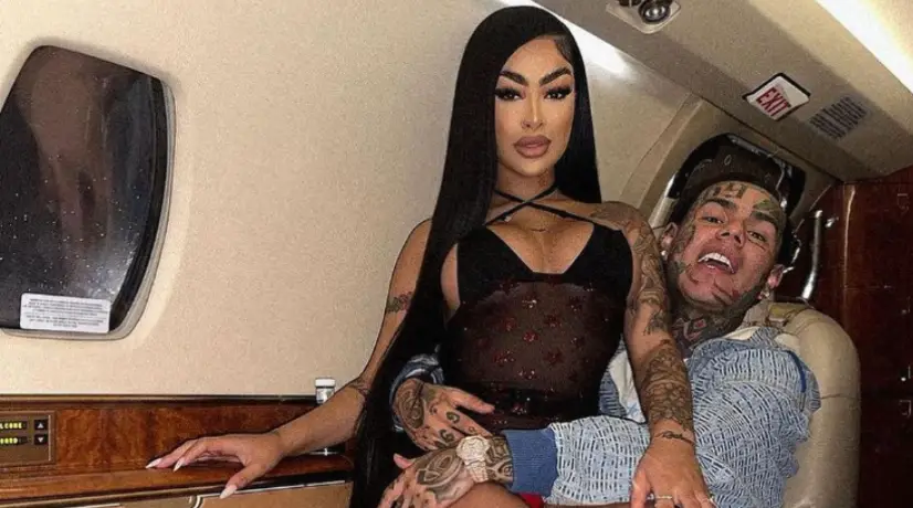 Yailin habló sobre la foto viral en la que aparece golpeada: defendió a Tekasi 6ix9ine