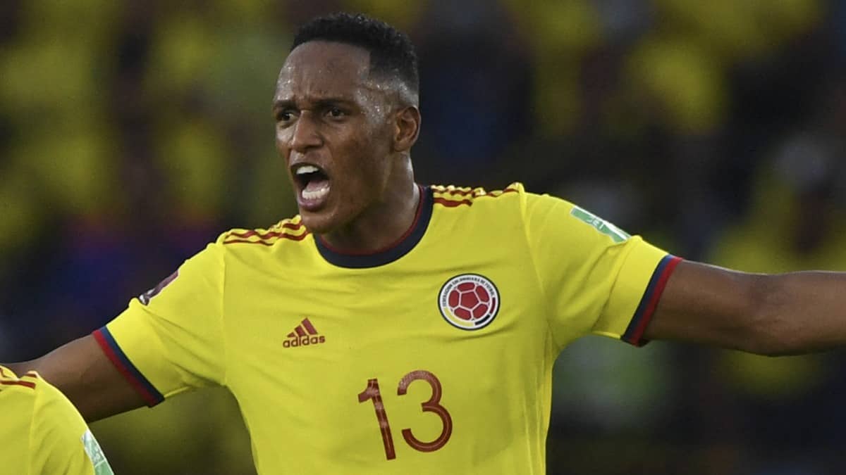 Gol Yerry Mina anulado Colombia vs Ecuador