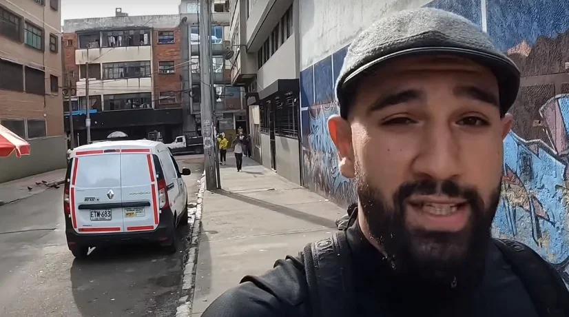 El alemán Justkareem, creador de contenido.