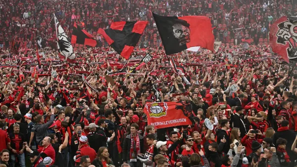 Gustavo Puerta se consagró campeón con el Bayer Leverkusen en Alemania: primer título del club