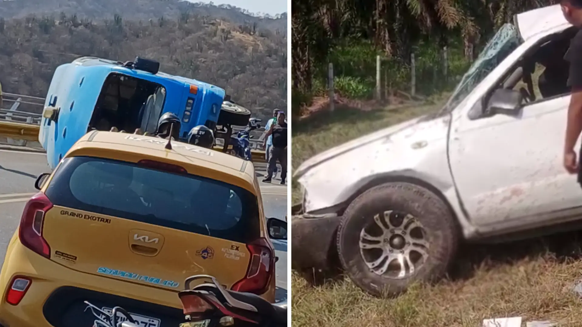 Graves accidentes de tránsito dejan muertos y heridos en Valledupar y Santa Marta