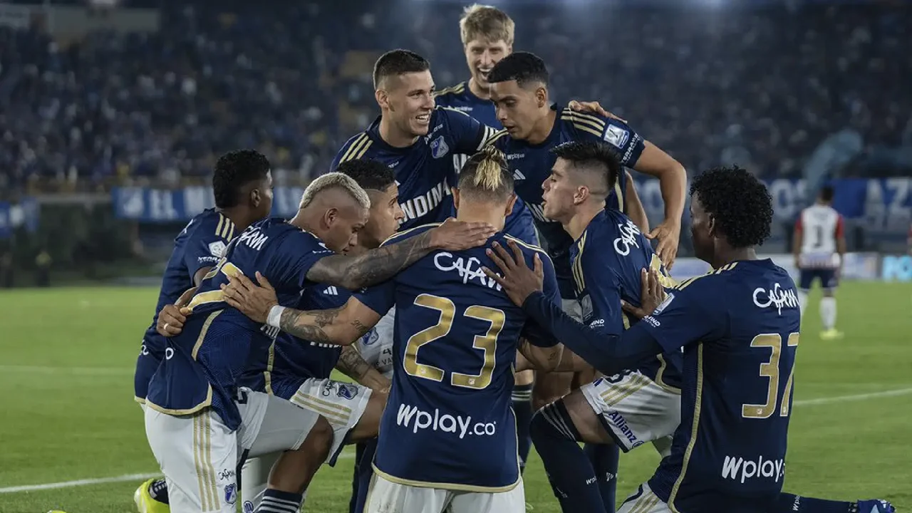 En un partidazo, Millonarios venció a Junior y entró a los ocho: vea ...