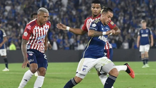 Jorge Duarte reconoce su error tras polémica del partido entre Millonarios y Junior: "Si fue falta" Jorge Duarte reconoce su error tras polémica del partido entre Millonarios y Junior: "Si fue falta"