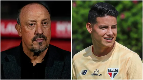 ¿Rafa Benítez se reencontrará con James en Sao Paulo? RCN conoció estado de la negociación
