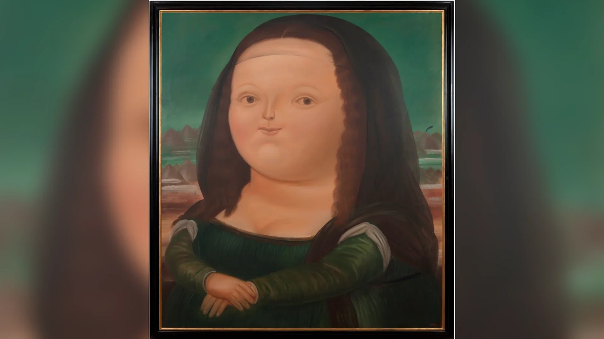 Mona lisa de 12 de Fernando Botero