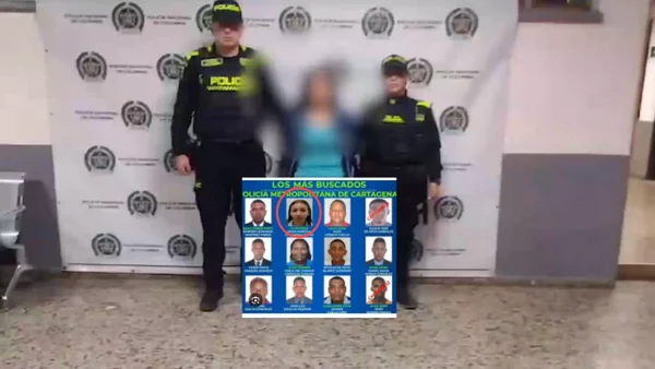 ¿Quién es la mujer más buscada de Cartagena, capturada en Bogotá?: Este es su prontuario criminal