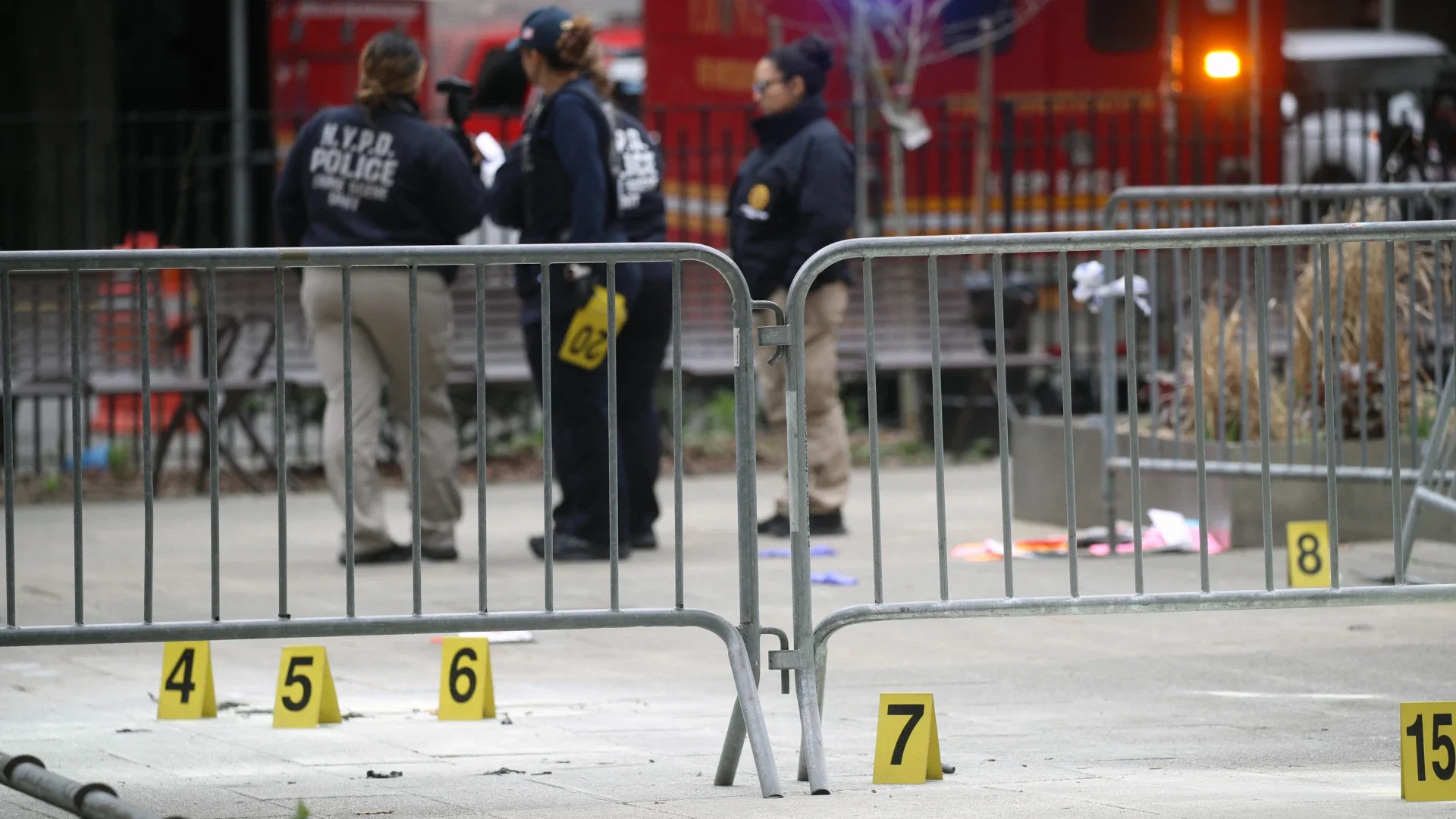 Murió el hombre que se prendió fuego junto al tribunal donde se juzga a Trump