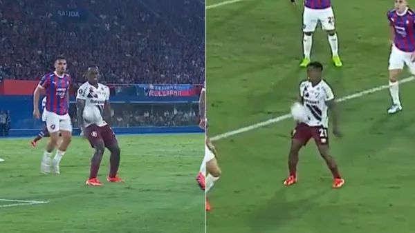 ¿Hubo mano? El polémico gol que le anularon a Jhon Arias en Copa Libertadores