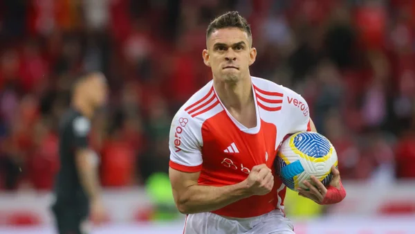 ¡Llegaron los goles! Santos Borré volvió a marcar con Inter y se estrenó en el Brasileirao