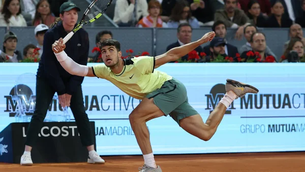 ¡Sorpresa en el Masters 1000 de Madrid! Alcaraz fue eliminado por Rublev en cuartos ¡Sorpresa en el Masters 1000 de Madrid! Alcaraz fue eliminado por Rublev en cuartos