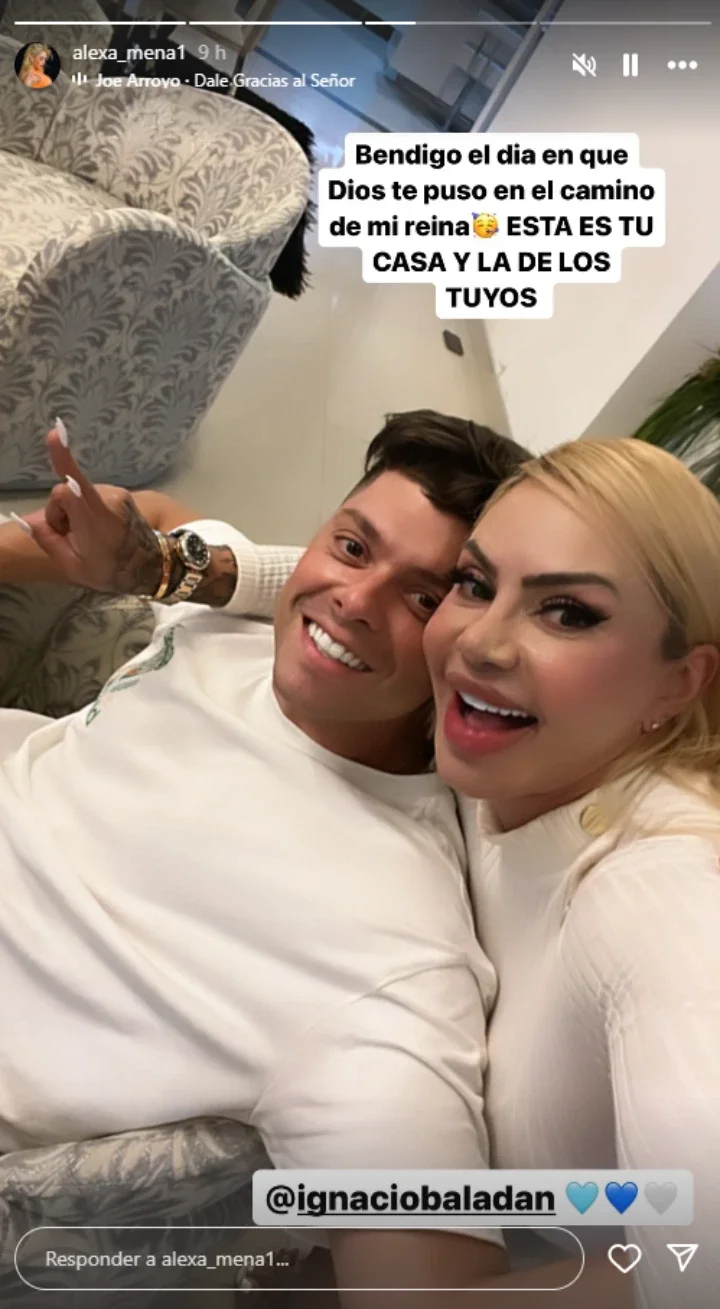 Ignacio Baladán y madre de la Segura 