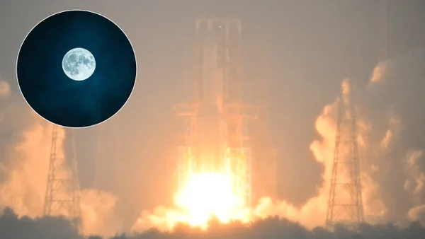 China lanzó misión especial para recoger muestras de la cara oculta de la Luna