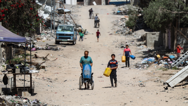 Franja de Gaza experimenta leve mejora en abastecimiento alimentario, según la OMS