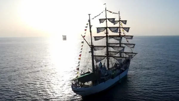 El nuevo tesoro a bordo del Buque Escuela Gloria: una carta llena de amor El nuevo tesoro a bordo del Buque Escuela Gloria: una carta llena de amor