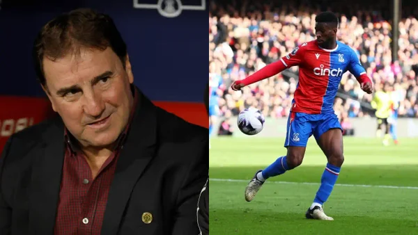 Néstor Lorenzo sonríe tras la decisión del entrenador del Crystal Palace con Jefferson Lerma