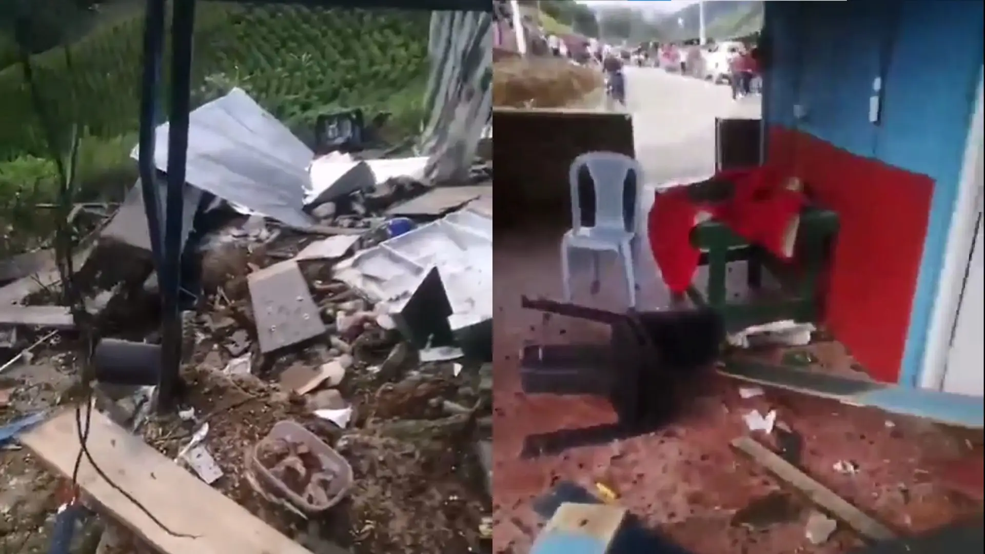 Fuerte explosión en El Plateado, Cauca