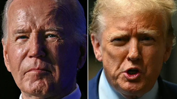 Donald Trump y Joe Biden se declaran listos para el debate electoral