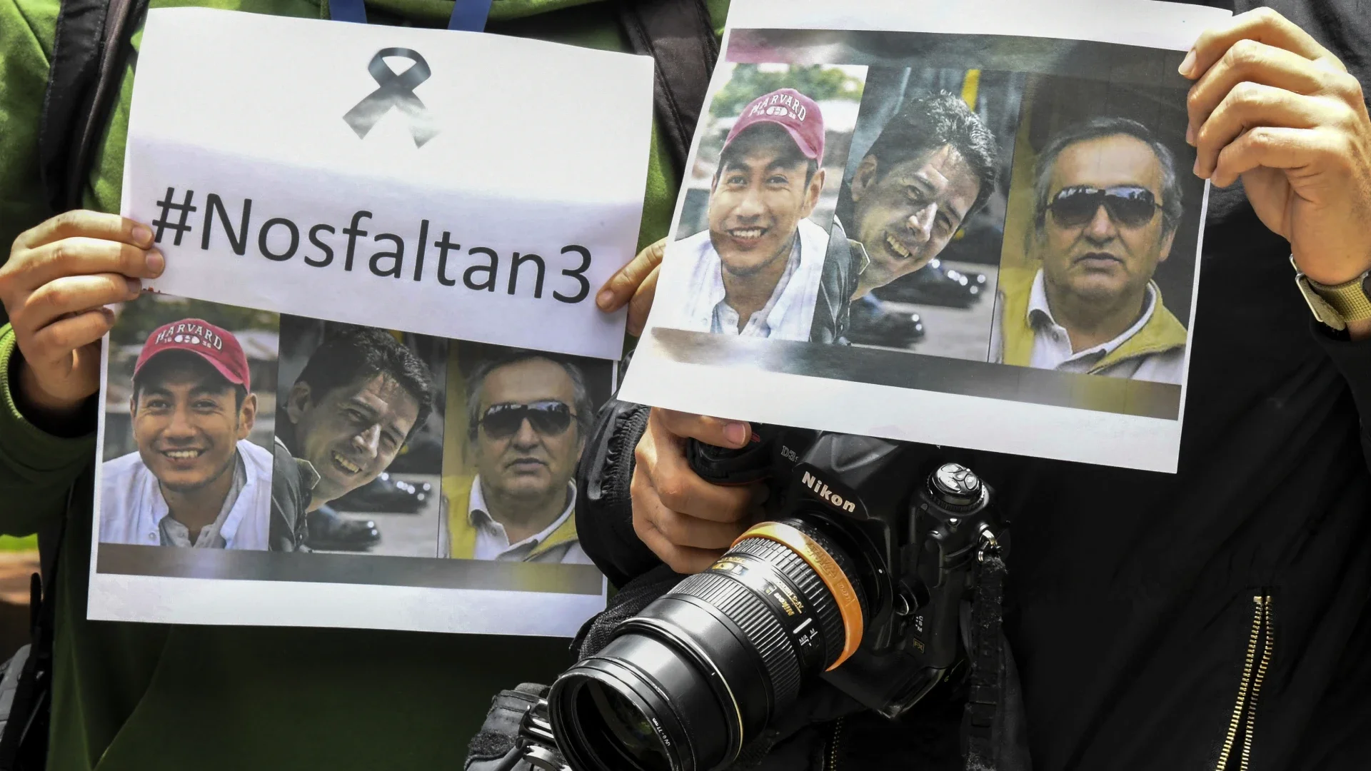 Familias de periodistas ecuatorianos asesinados por disidencias de las Farc denuncian "responsabilidad estatal"