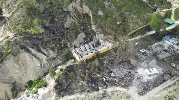 Devastadoras imágenes de trágica explosión en polvorería de Soacha que dejó una fallecida y 41 heridos