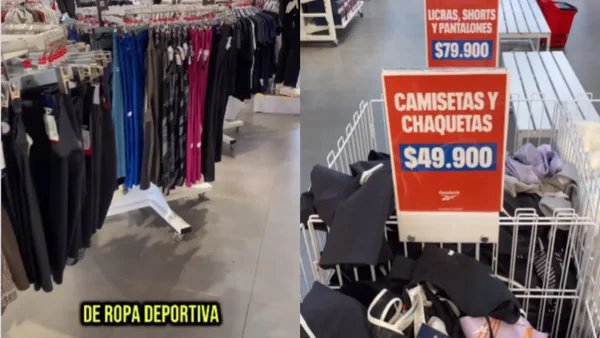 Influencer descubrió un outlet de Reebok en Bogotá con promociones 2x1: vea las ofertas