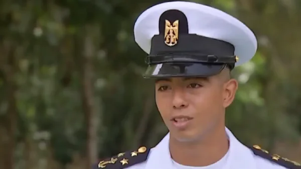 El joven cadete que está cumpliendo su sueño en el Buque Escuela Gloria El joven cadete que está cumpliendo su sueño en el Buque Escuela Gloria