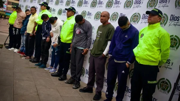 Cayó banda delincuencial dedicada al atraco a mano armada en el centro de Bogotá Cayó banda delincuencial dedicada al atraco a mano armada en el centro de Bogotá