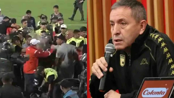 Presidente de Santa Fe denunció agresiones tras el partido contra el Atlético Bucaramanga