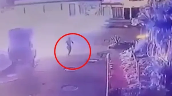 Video: así corrió por su vida una de las víctimas de la explosión en Pereira