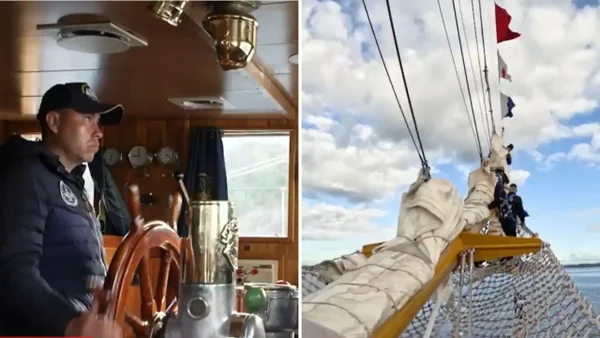 Así fue la travesía del ARC Gloria para atravesar el "laberinto" en el océano para llegar a Estocolmo Así fue la travesía del ARC Gloria para atravesar el "laberinto" en el océano para llegar a Estocolmo