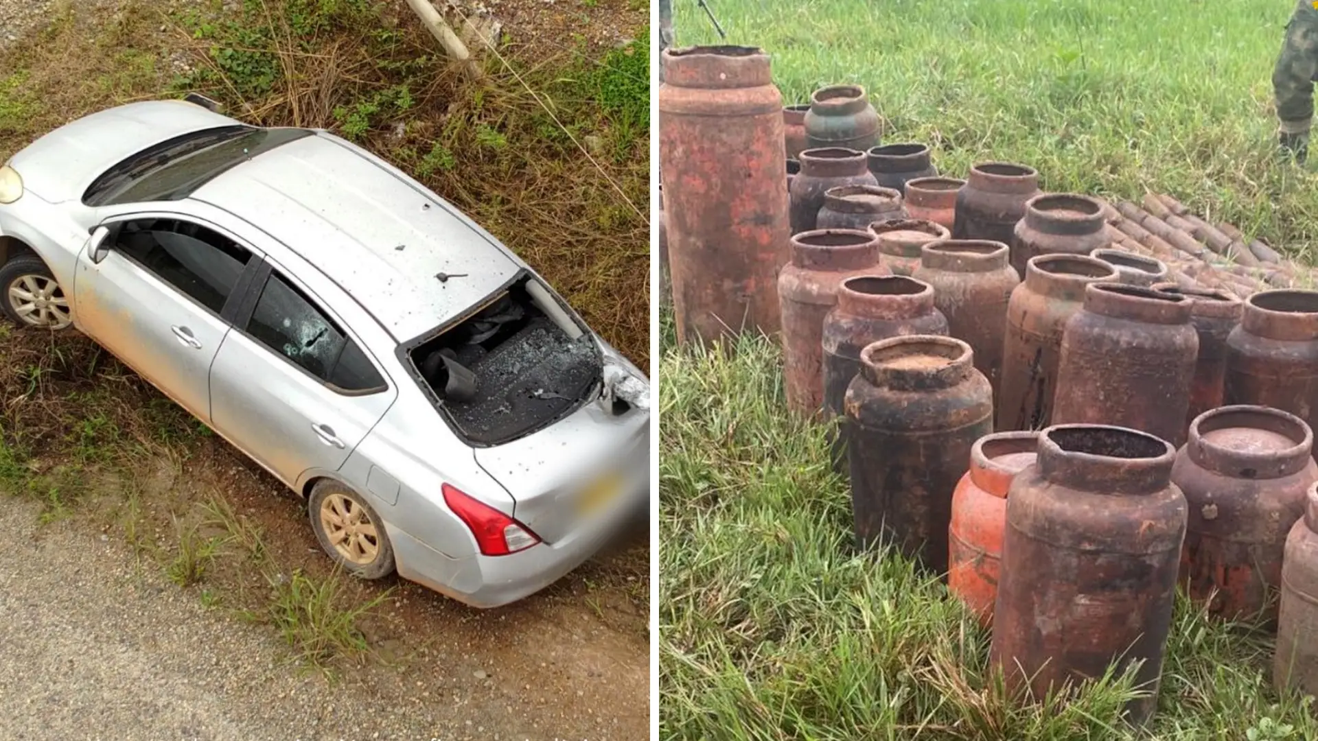 Hallan vehículo acondicionado con explosivos para ser usado como carrobomba en San Vicente del Caguán, Caquetá