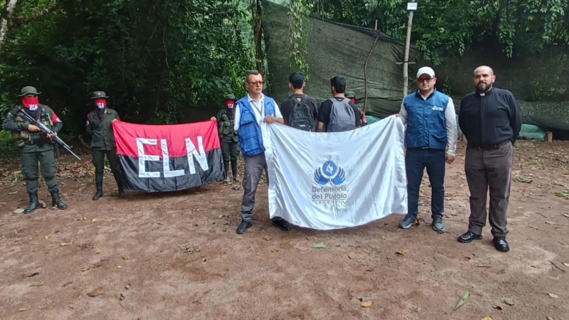Dos jóvenes liberados en Catatumbo.