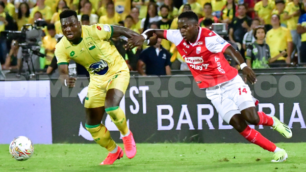 VIDEO | Daniel Mosquera acercó a Bucaramanga a su primera estrella: vea el gol vs. Santa Fe VIDEO | Daniel Mosquera acercó a Bucaramanga a su primera estrella: vea el gol vs. Santa Fe
