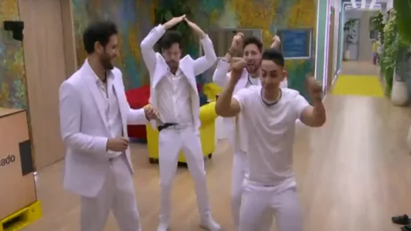 Los semifinalistas de La Casa de los Famosos Colombia se divirtieron al son de 'Sandra quiere saber'