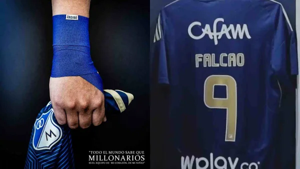 Millonarios le dio la bienvenida a Radamel Falcao García: así fue el recibimiento al Tigre
