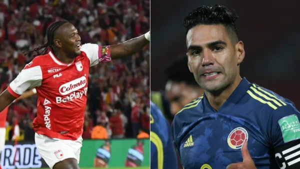 Así le dio la bienvenida Hugo Rodallega a Falcao tras su llegada a Millonarios