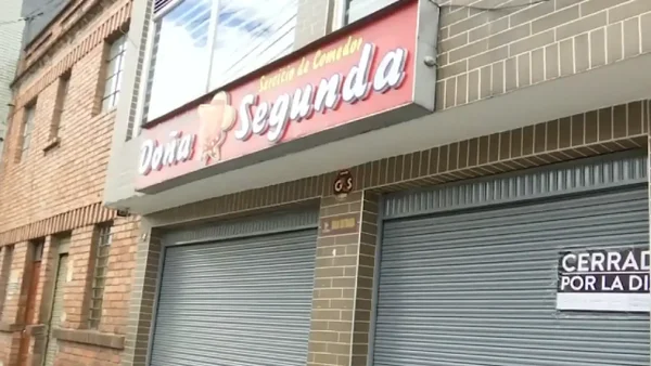 Este es el famoso piqueteadero de Doña Segunda sellado por la Dian