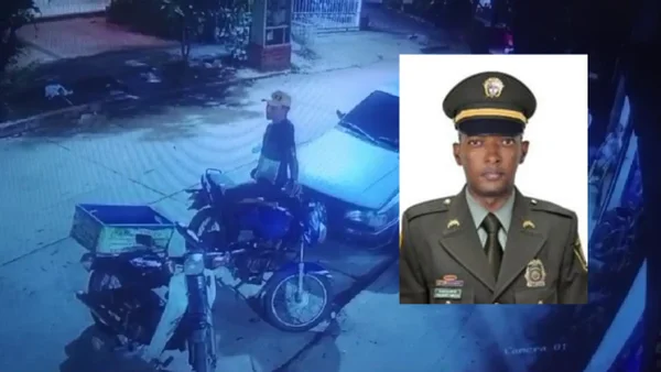 Policía murió por bala perdida durante un atentado dirigido a otro hombre en Valledupar Policía murió por bala perdida durante un atentado dirigido a otro hombre en Valledupar