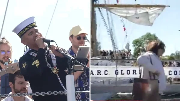 El Buque Escuela ARC Gloria dijo presente en el festival de verano más importante del norte de Europa