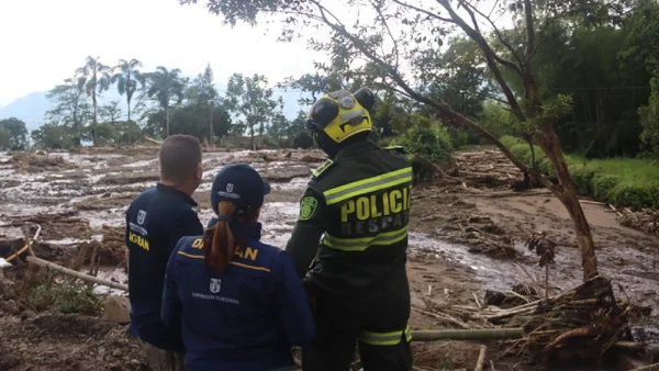 Tres personas muertas y al menos 10 desaparecidas dejan emergencias por lluvias en Antioquia