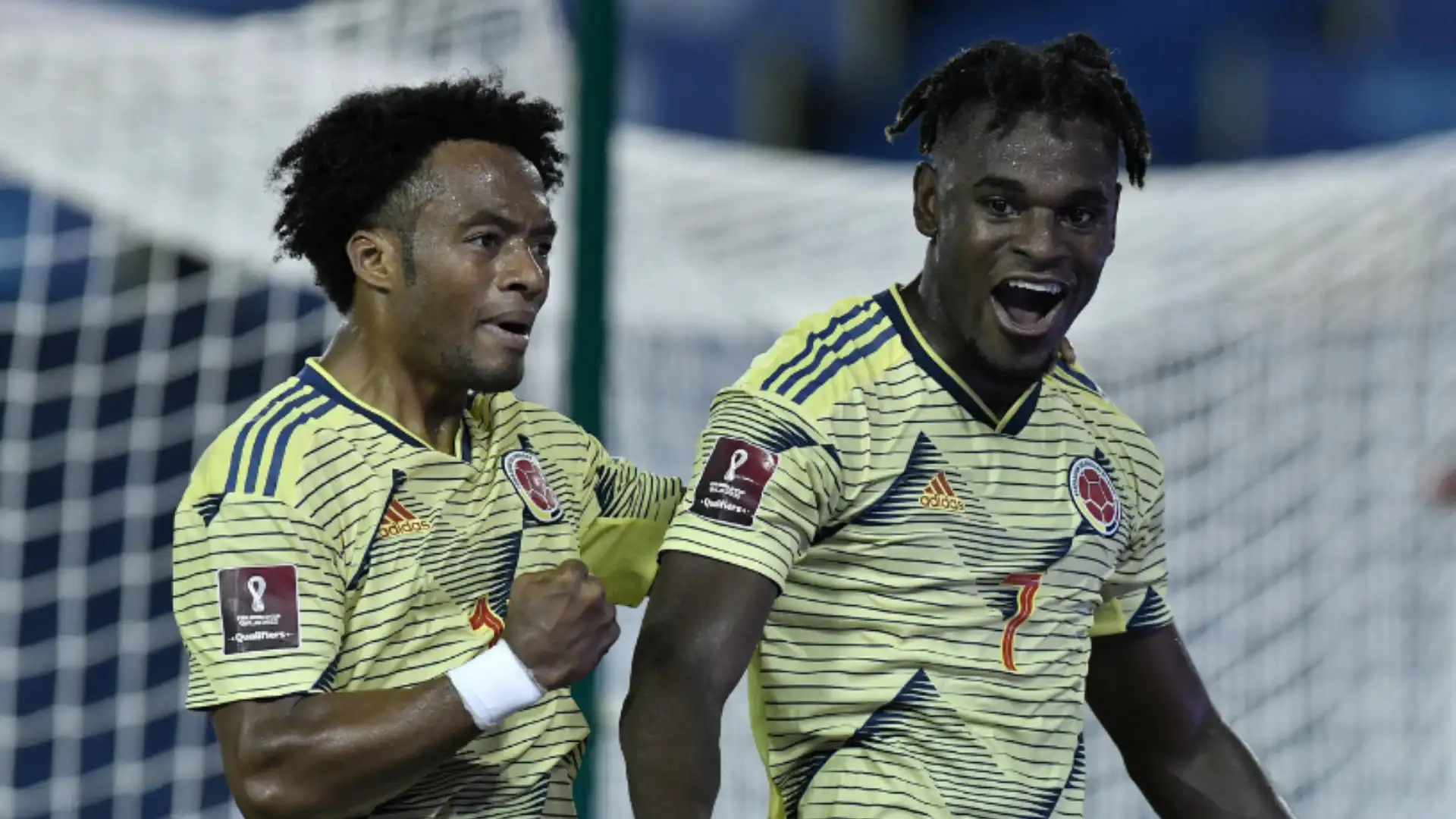 Juan Cuadrado y Duván Zapata
