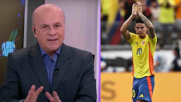 Carlos Antonio Vélez, enamorado del trabajo de James Rodríguez en la selección: “Ese sí encanta”