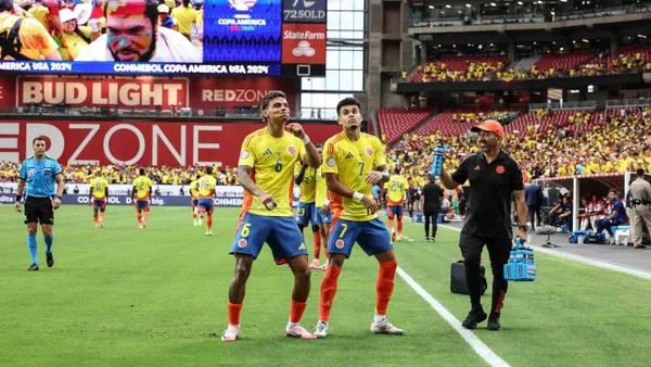 El baile de Luis Díaz y Richard Ríos que ha enamorado a todos los colombianos: video El baile de Luis Díaz y Richard Ríos que ha enamorado a todos los colombianos: video