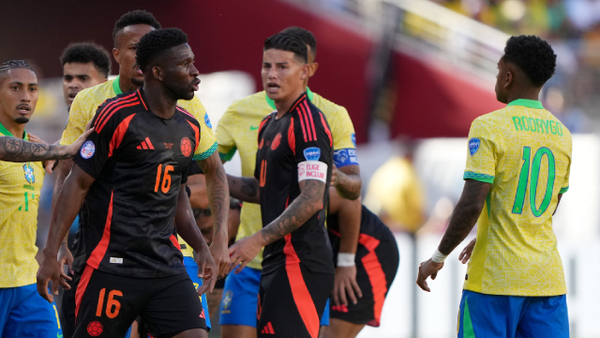 Jefferson Lerma empujó a João Gomes y recibió dura sanción en la Copa América 2024