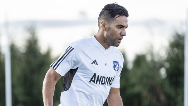 VIDEO | Falcao dio pinceladas de talento en su primer entrenamiento con Millonarios
