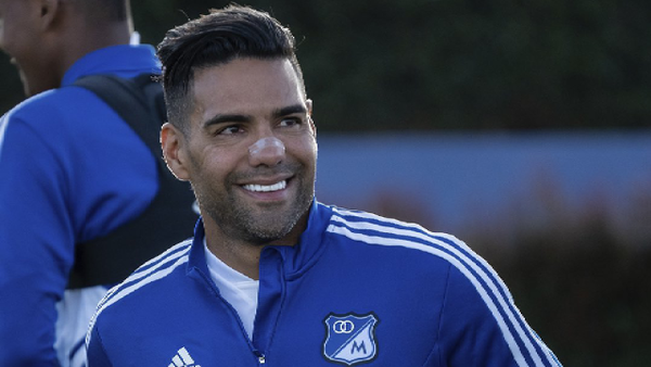 Falcao habló en el banderazo de Millonarios: "Nunca dudé en venir y tengo mucha ilusión"