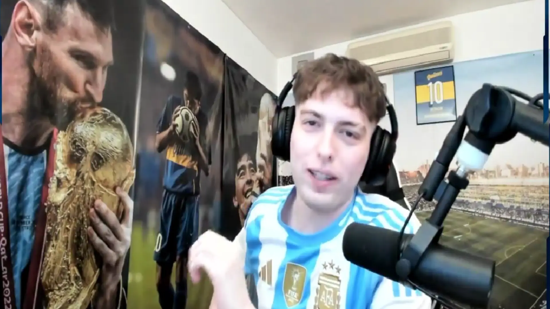 Youtuber Davo predice final y campeón de la Copa América 2024.