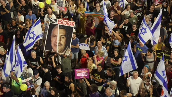 Protestas en Israel buscan una tregua luego de 9 meses de guerra